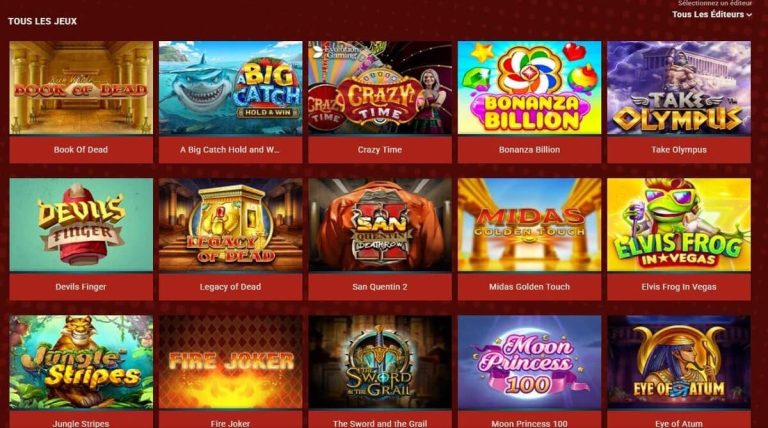 Rant Casino jeux